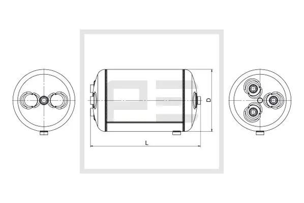 Air Tank, compressed-air system